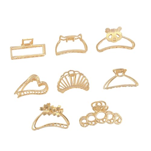 COOPHYA 8St Haarschmuck-Clip für Damen Haar Klammern Haarspangen kreativer Kopfschmuck Haarschmuck für Damen Haarklammer Tiara schöne Haarnadel dekorative Haarspange Metall von COOPHYA