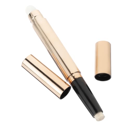 COOPHYA Doppelseitiger Lidschattenstift Lidschattenpinsel Augen-Make-up-Stift Make-up Pinsel Markieren weicher Pinsel Concealer Pinsel Lidschatten Pinsel Schwammbürste Plastik von COOPHYA