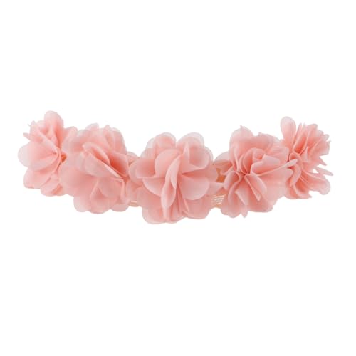 COOPHYA Haarband für Mädchen haarband haarbänder Newborn headbands headbands Haargummi haarschmuck Kopfbedeckungen für Babys -Stirnband elastisch Blütenkopf neugeboren von COOPHYA