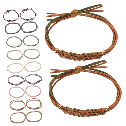 COOPHYA Haargummis Für Damenhaare Pferdeschwanz-haargummis Haargummis Für Frauen Mit Dünnem Haar Pferdeschwanzhalter Armband-haargummis Für Frauen Gummibänder Haarring Nylon Einfach von COOPHYA