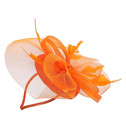 COOPHYA Haarschmuck für Damen Blumenfaszinatoren hochzeitshaar schmuck wedding hair accessories Zylinder Hüte Tea-Party-Kopfbedeckung frauen kopfschmuck Charme Stirnband Camouflage-Clip von COOPHYA