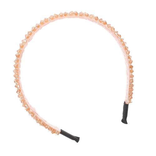 COOPHYA Kristall Stirnband juwelenbesetztes Stirnband für Damen Kristall-Stirnband für Damen hair toppers for women hochzeitshaar schmuck Haarbänder dünnes Stirnband Stirnbänder für Damen von COOPHYA