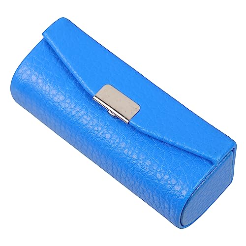 COOPHYA Lippenstift Etui Lippenbalsam Etui Mini-Geldbörse Brieftaschen aus Leder Geldbörsen Spiegel zarter Lippenstifthalter Eleganter Lippenstift-Organizer Jahrgang Japan von COOPHYA