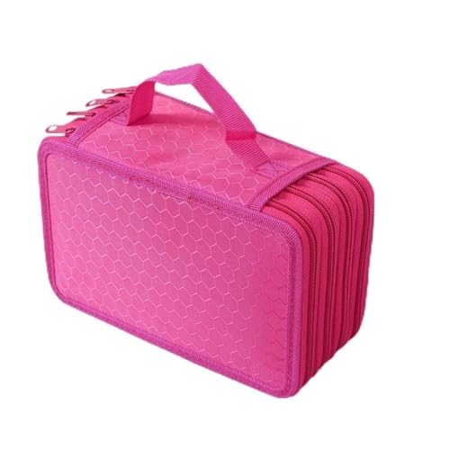 COOPHYA Stiftehalter Organizer 72 Fächer 4-Lagiges Federmäppchen für Schüler Buntstifte Etui für Kunstschule Büro Reisen Nylon Geräumig mit Reißverschluss für Künstler Schriftsteller von COOPHYA