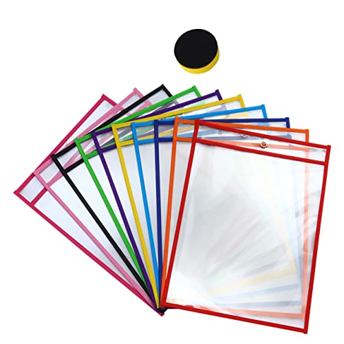 COOPHYA Dokumententasche Aus Pet Transparente Aufbewahrungstasche Wiederverwendbar Trocken Abwischbar Für Akten Und Zeichnungen Mit Metallöse Für Einfaches Aufstellen Umweltfreundliches von COOPHYA