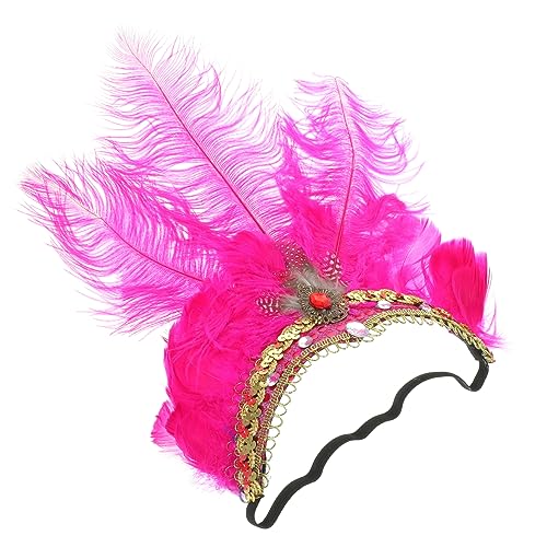 COOPHYA Fascinator-kopfschmuck Für Damen Fascinator-kopfschmuck Für Karneval Karnevalskopfbedeckung Karneval Kopfbedeckung Dekoratives Stirnband Fräulein Lieferungen Halloween Diamant von COOPHYA