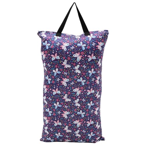 COOPHYA wasserdichte Windeltasche Multifunktionale Wickeltasche Für Stoffwindeln Praktische Aufbewahrung Für Nasse Trockene Windeln Lösung Für Zuhause Und Unterwegs Reise-Organizer von COOPHYA