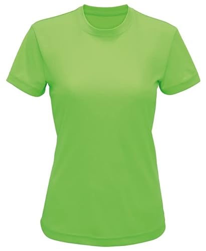 COOZO Damen Recycelt Leistung T-Shirt - Blitzgrün - M von COOZO
