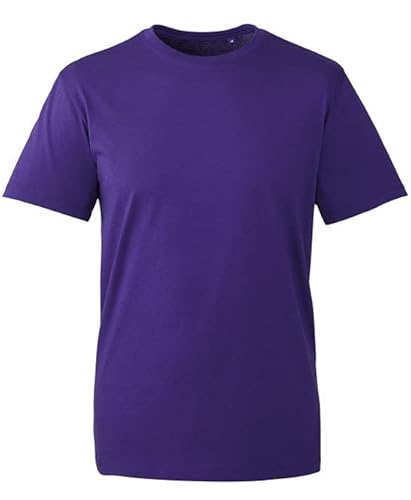 COOZO Herren Einfach T-Shirt - Lila - XS von COOZO