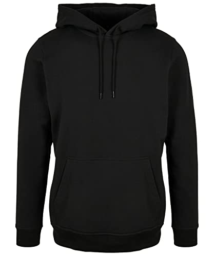 COOZO Herren Einfacher Hoodie - Schwarz - 6XL von COOZO