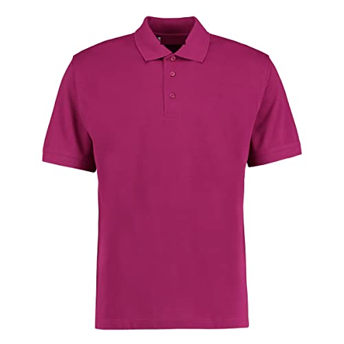 COOZO Herren Polo Hemd Klassische Passform aus Polyester-Baumwolle-Mischgewebe mit Button-down Kragen von COOZO
