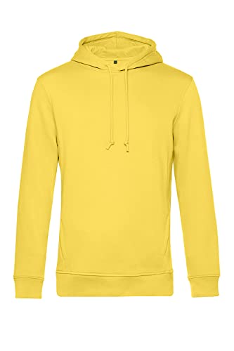 COOZO Herren Organisch Kapuzenpullover - Gelber Sprudel - M von COOZO