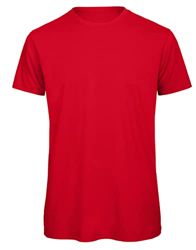 COOZO Herren Organisch T-Shirt - Rot - M von COOZO