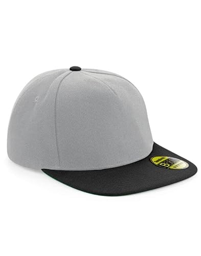 COOZO Original Flache Spitze Snapback Kappe - Grau/Schwarz - Einheitsgröße von COOZO