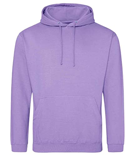 COOZO Unisex Hochschule Kapuzenpullover - Digitaler Lavendel - 2XL von COOZO