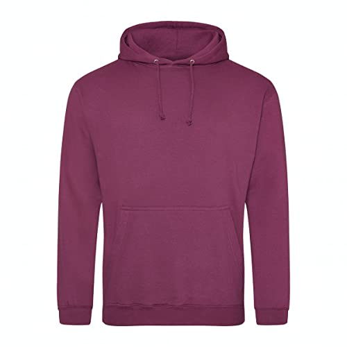 COOZO Unisex Hochschule Kapuzenpullover - Pflaume - L von COOZO