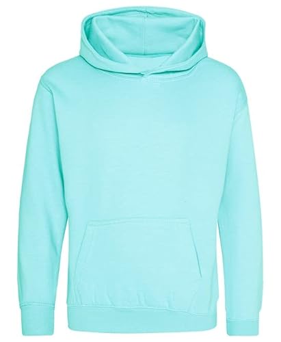 COOZO Unisex Kinder Kapuzenpullover - Pfefferminze - 3-4 Jahre von COOZO