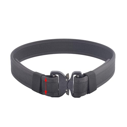 COP Dienstkoppel 92OK45, COBRA Schließe, ohne Klett, 45 mm/schwarz (M (81-96 cm)) von COP
