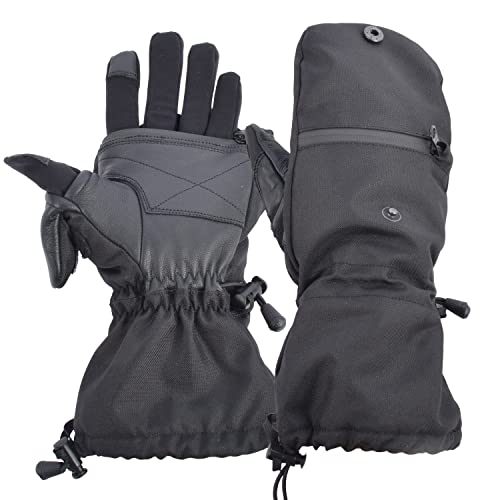 COP FFH - Fäustling mit integriertem Fingerhandschuh/schwarz (L) von COP