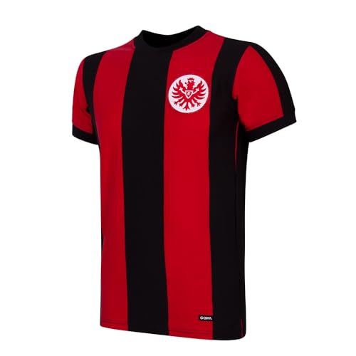 COPA 491 -1971-72 Retro-Trikot rot-schwarz Gr. XL von COPA