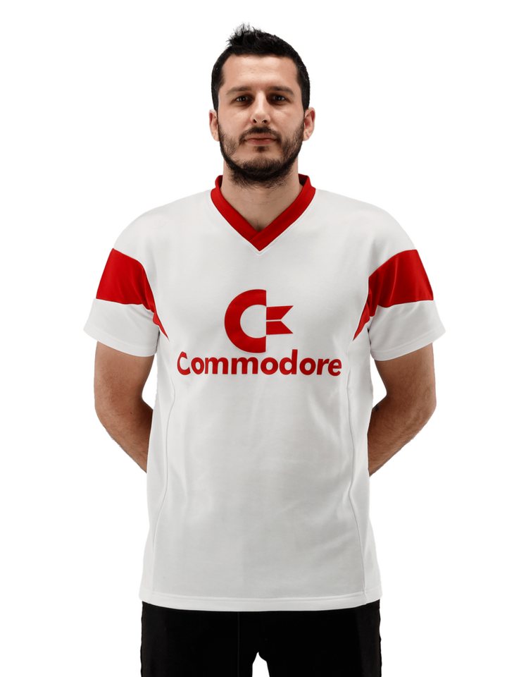 COPA T-Shirt FC Bayern München Retro Trikot 1987-88 Weiß I Fußball Größe S von COPA