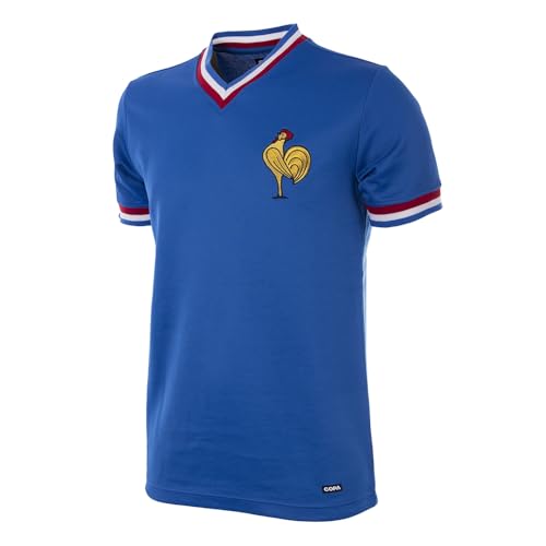 COPA Frankreich 1971 Retro Fußball Trikot von COPA