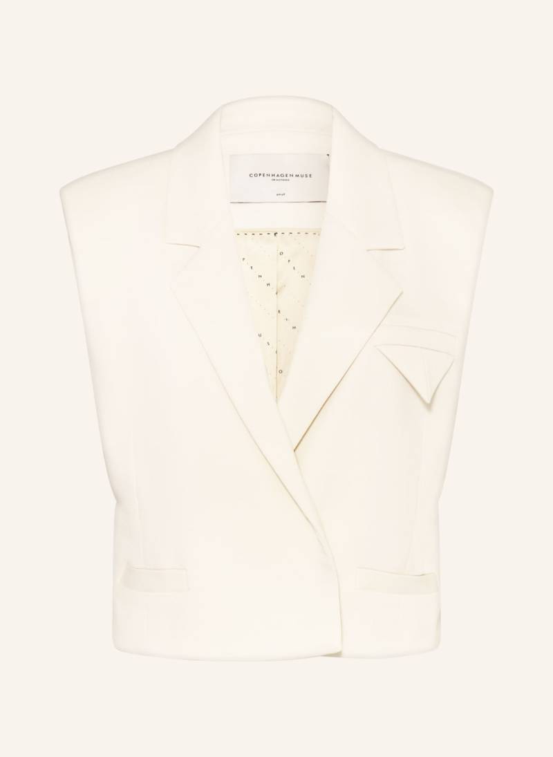 Copenhagen Muse Blazerweste Cmtailor weiss Copenhagen Muse Blazerweste Cmtailor weiss von COPENHAGEN MUSE