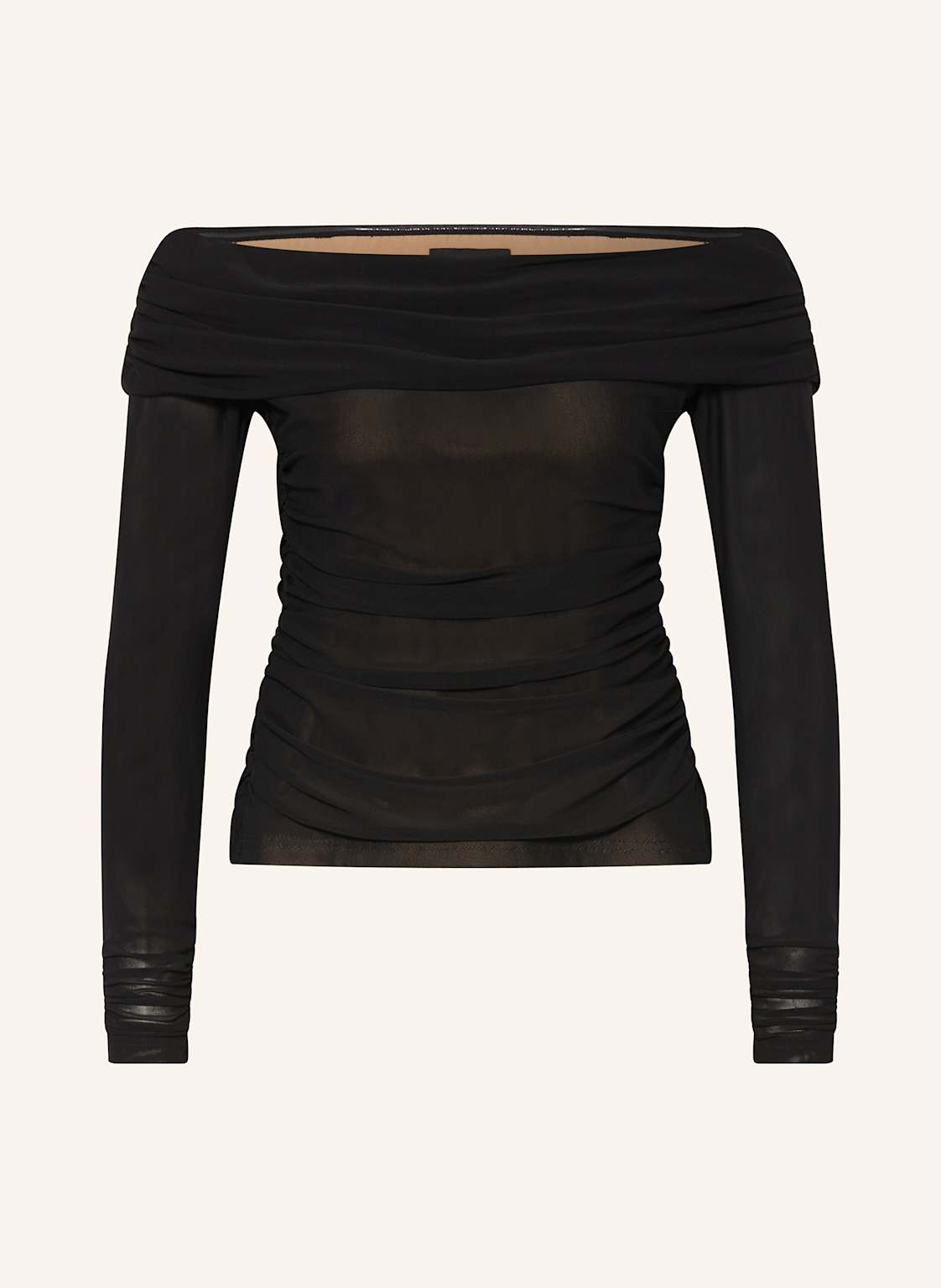 Copenhagen Muse Off-Shoulder-Bluse Cmmajse schwarz Copenhagen Muse Off-Shoulder-Bluse Cmmajse schwarz von COPENHAGEN MUSE