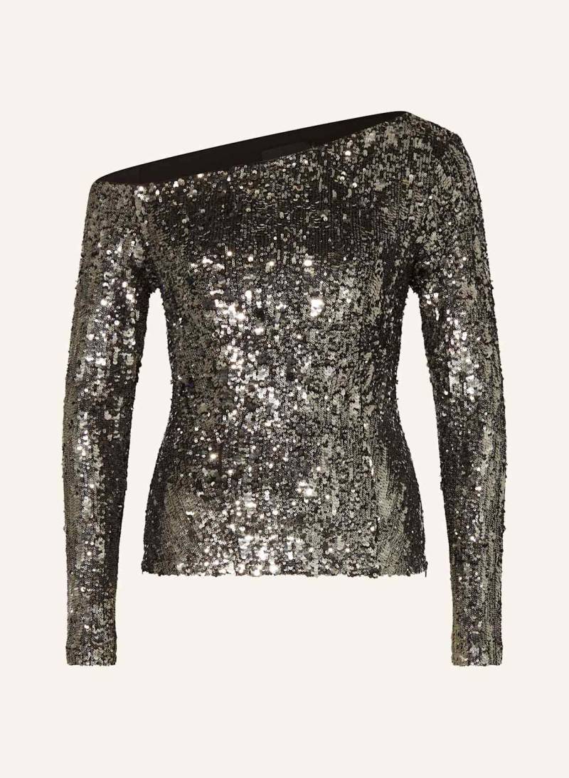 Copenhagen Muse One-Shoulder-Bluse Cmsequins silber Copenhagen Muse One-Shoulder-Bluse Cmsequins silber von COPENHAGEN MUSE