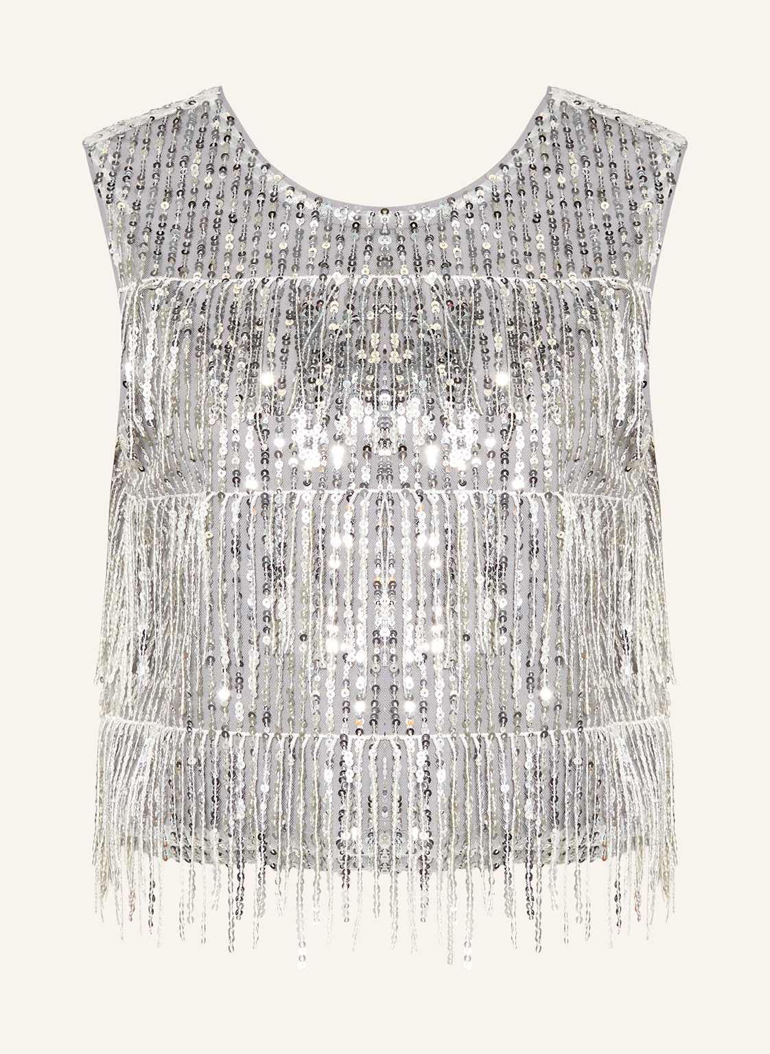 Copenhagen Muse Top Cmsequoia Mit Pailletten silber Copenhagen Muse Top Cmsequoia Mit Pailletten silber von COPENHAGEN MUSE
