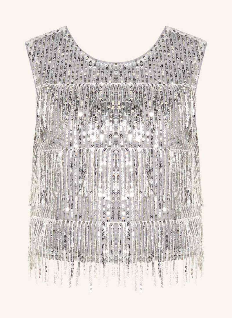 Copenhagen Muse Top Cmsequoia Mit Pailletten silber Copenhagen Muse Top Cmsequoia Mit Pailletten silber von COPENHAGEN MUSE
