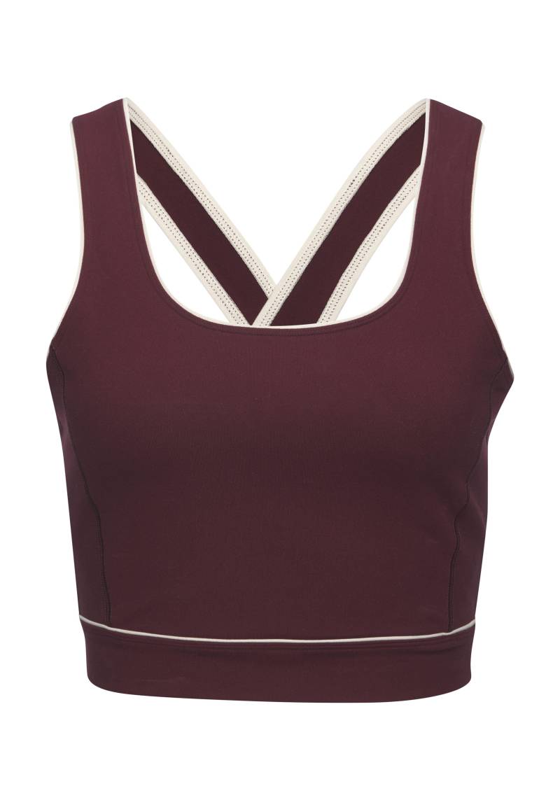 Copenhagen Studios CS Performance Crop Top wine red - Gr. - XS von COPENHAGEN STUDIOS Wäsche, Bademode, Lounge, Athleisure