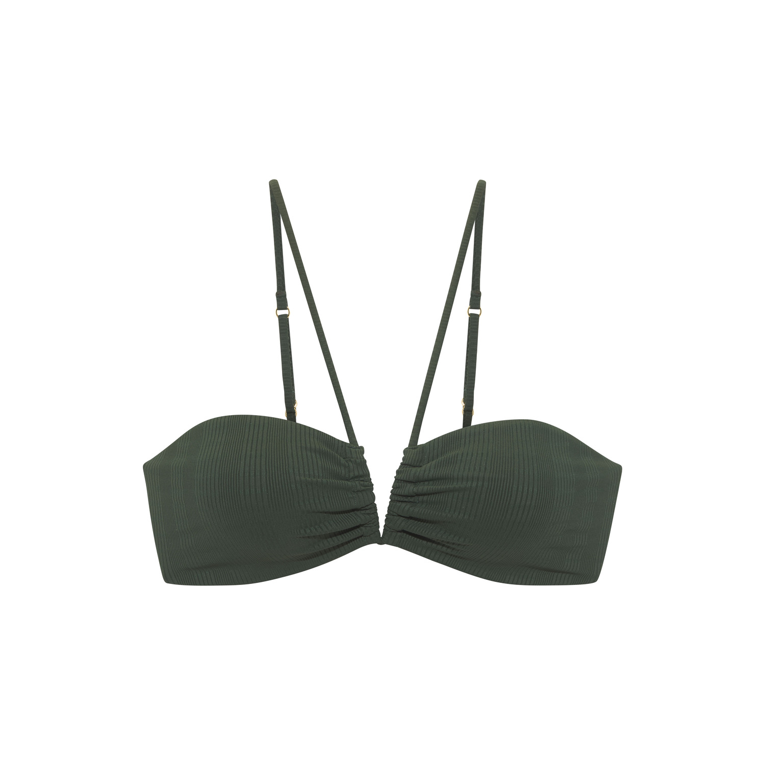 COPENHAGEN STUDIOS Bandeau-Bikini-Top Damen dunkelgrün Gr.40 Cup A/B COPENHAGEN STUDIOS Bandeau-Bikini-Top Damen dunkelgrün Gr.40 Cup A/B von COPENHAGEN STUDIOS
