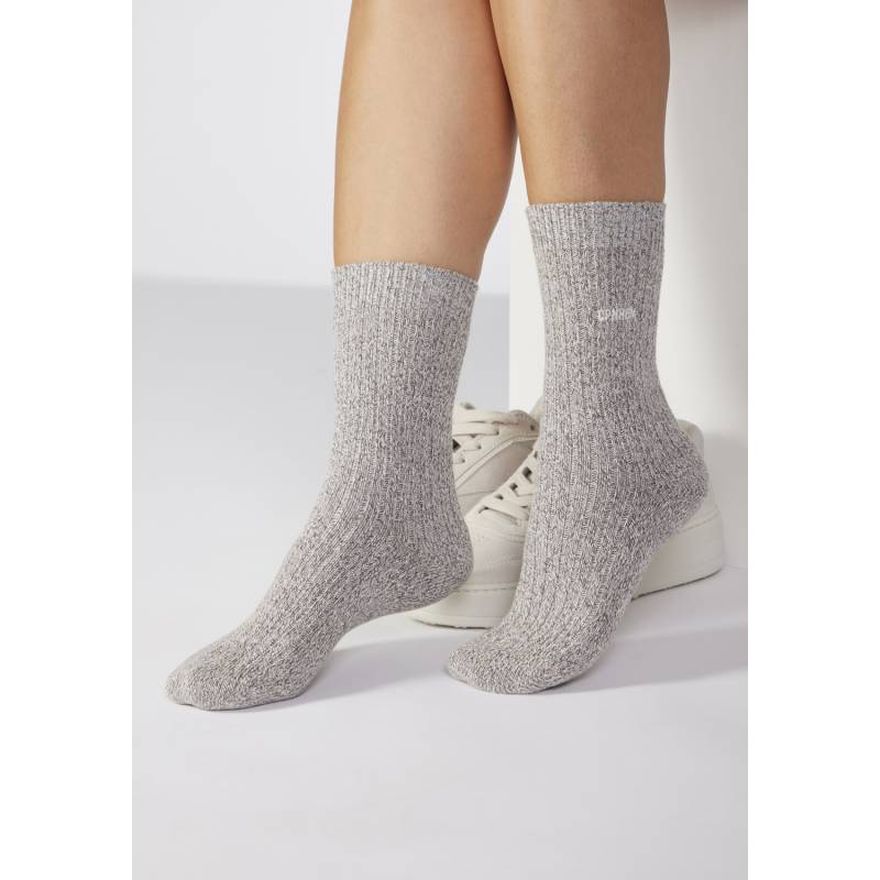 COPENHAGEN STUDIOS Basicsocken Damen 1x taupe meliert Gr.39-42 von COPENHAGEN STUDIOS