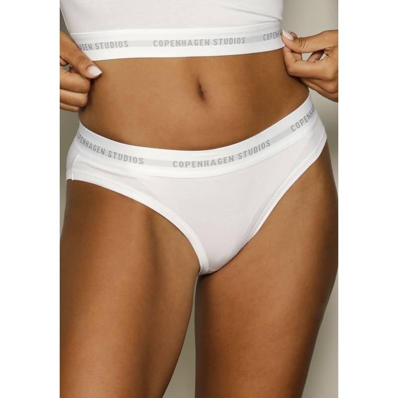 COPENHAGEN STUDIOS Bikinislip Damen weiß Gr.M (38) von COPENHAGEN STUDIOS