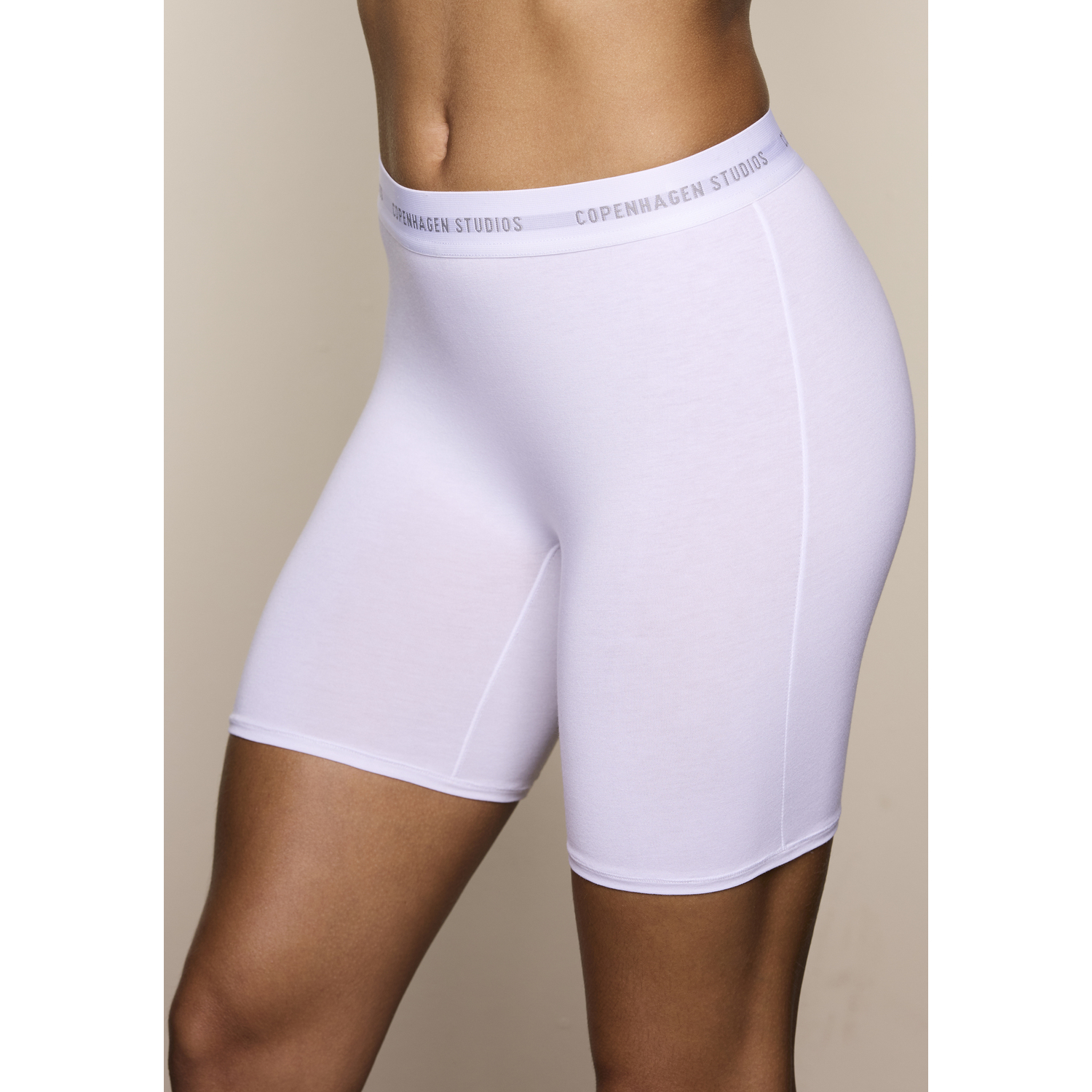 COPENHAGEN STUDIOS Boxer Damen weiß Gr.XL (42) von COPENHAGEN STUDIOS