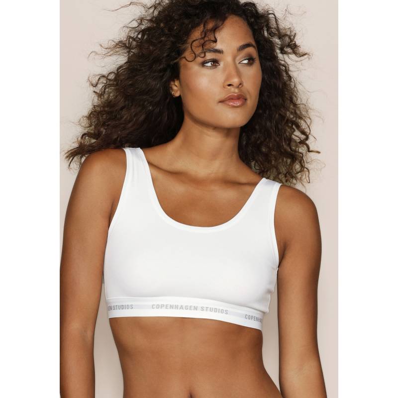 COPENHAGEN STUDIOS Bustier Damen weiß Gr.XL (42) von COPENHAGEN STUDIOS