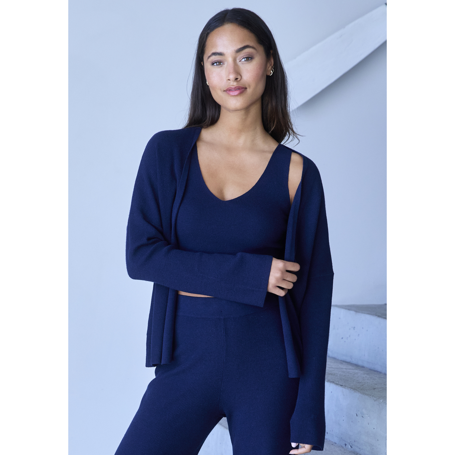 COPENHAGEN STUDIOS Cardigan Damen marine Gr.44/46 von COPENHAGEN STUDIOS