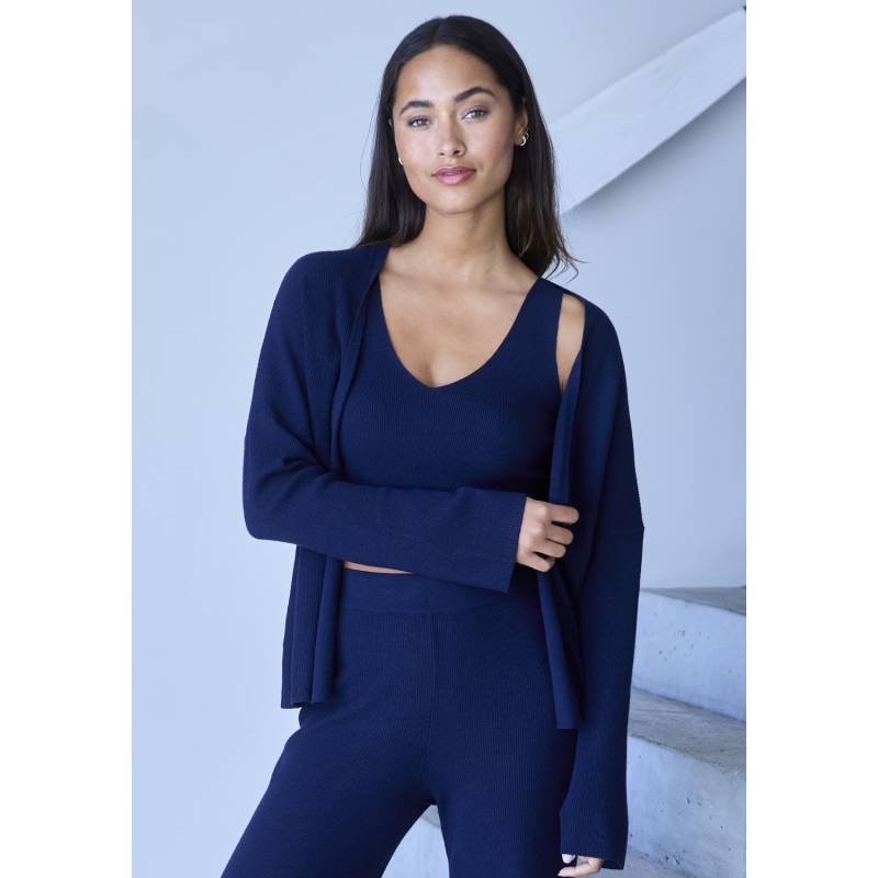 COPENHAGEN STUDIOS Cardigan Damen marine Gr.48/50 von COPENHAGEN STUDIOS