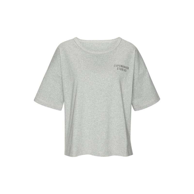 COPENHAGEN STUDIOS Damen T-Shirt grau Gr.48/50 von COPENHAGEN STUDIOS