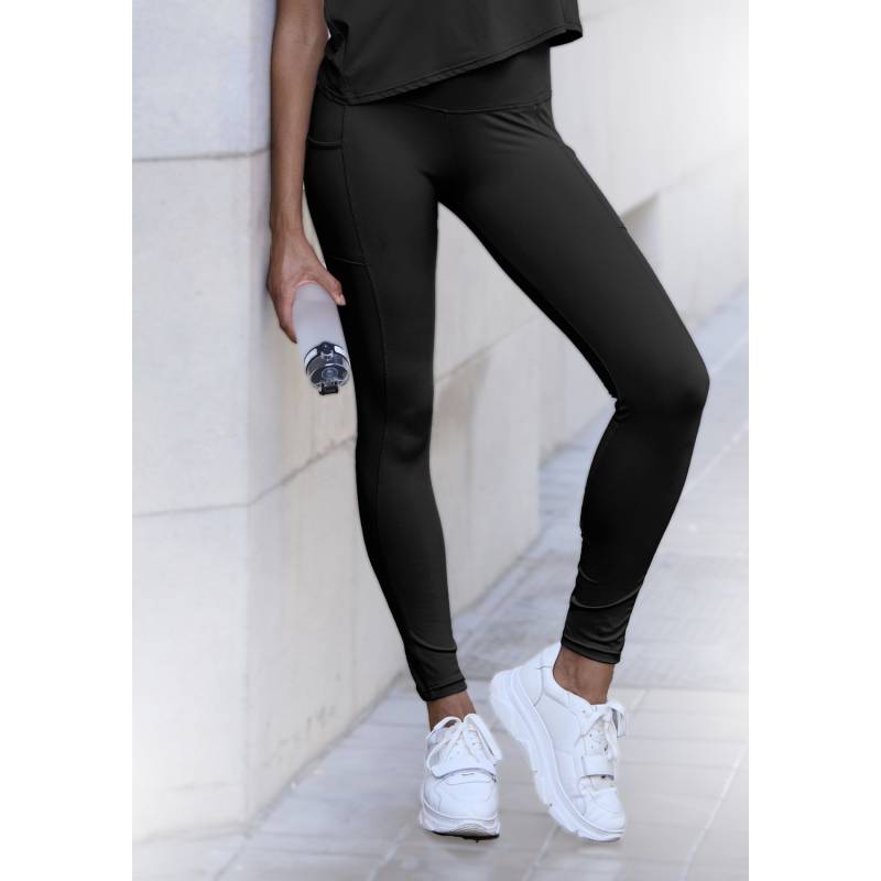 COPENHAGEN STUDIOS Funktionsleggings Damen schwarz Gr.L (44/46) von COPENHAGEN STUDIOS