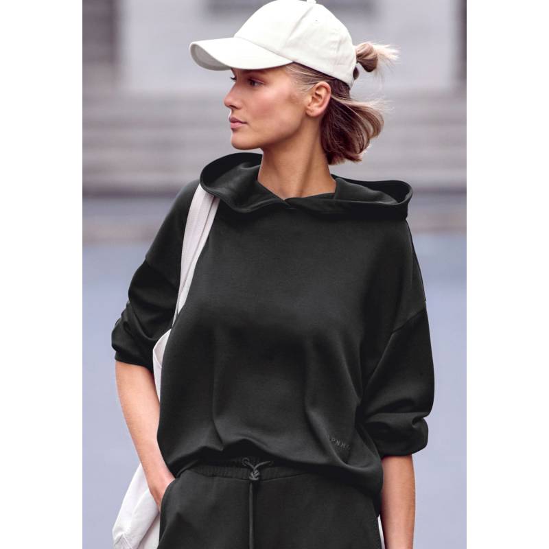 COPENHAGEN STUDIOS Kapuzenpullover Damen schwarz Gr.44/46 von COPENHAGEN STUDIOS