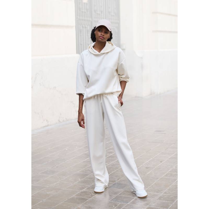 COPENHAGEN STUDIOS Kapuzenpullover Damen wollweiß Gr.40/42 von COPENHAGEN STUDIOS