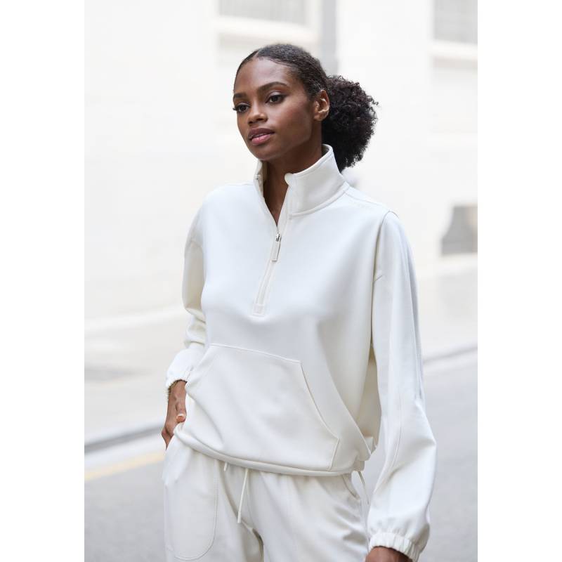 COPENHAGEN STUDIOS Langarmshirt Damen wollweiß Gr.32/34 von COPENHAGEN STUDIOS