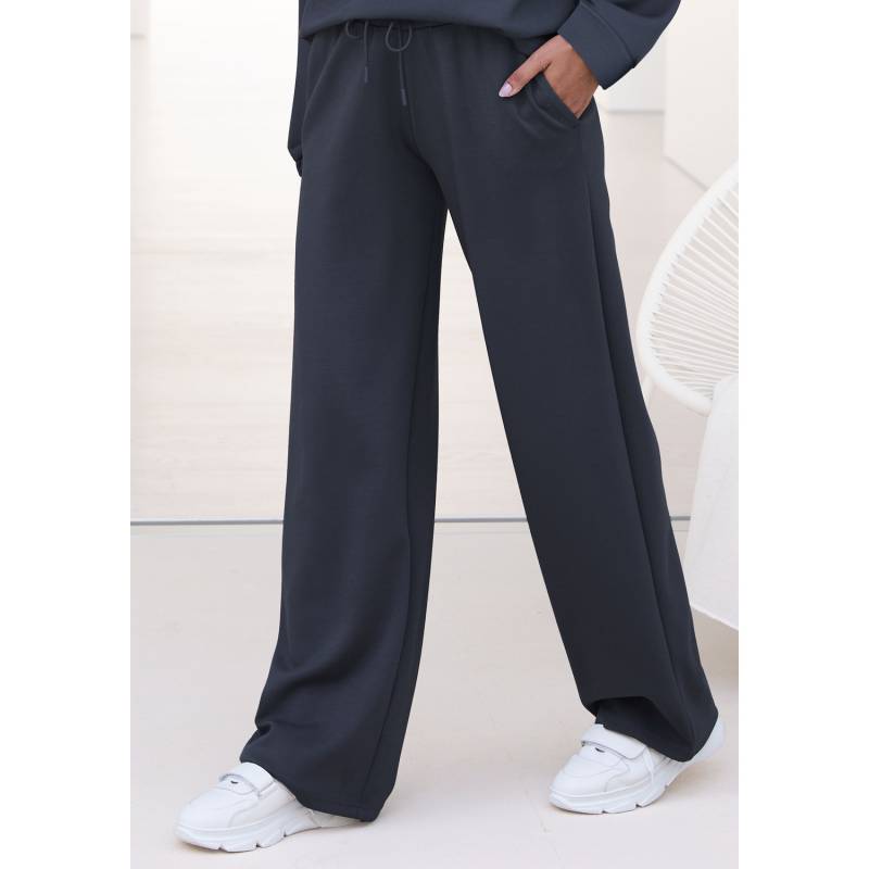COPENHAGEN STUDIOS Loungehose Damen dunkelgrau Gr.36/38 von COPENHAGEN STUDIOS