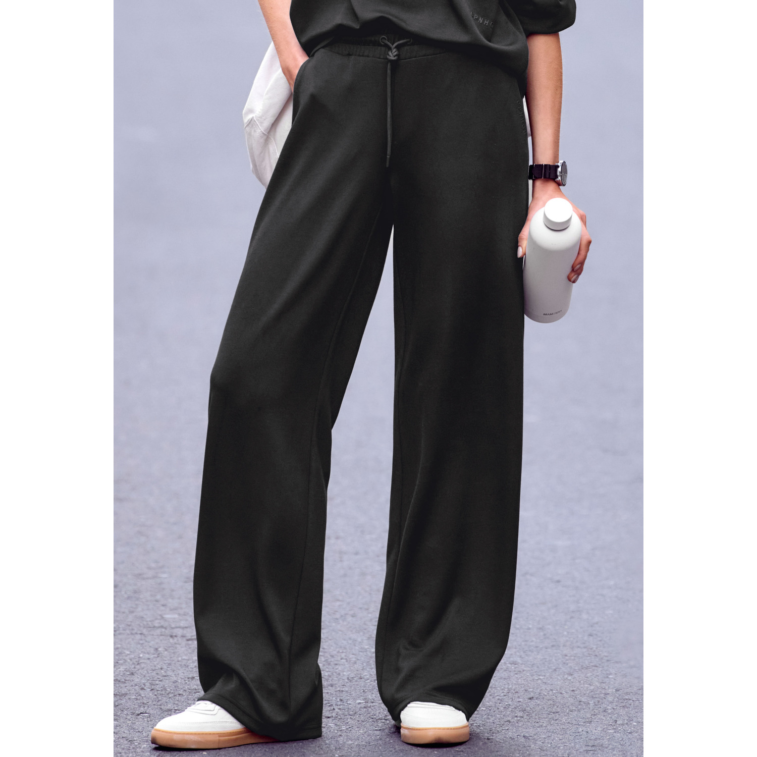 COPENHAGEN STUDIOS Loungehose Damen schwarz Gr.36/38 von COPENHAGEN STUDIOS