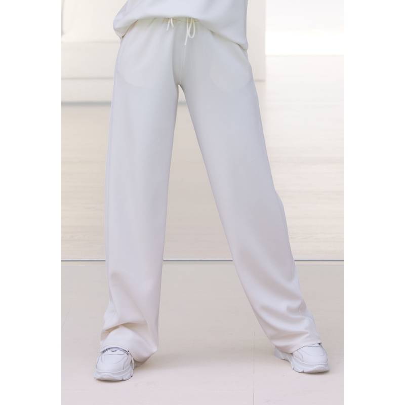 COPENHAGEN STUDIOS Loungehose Damen wollweiß Gr.44/46 von COPENHAGEN STUDIOS