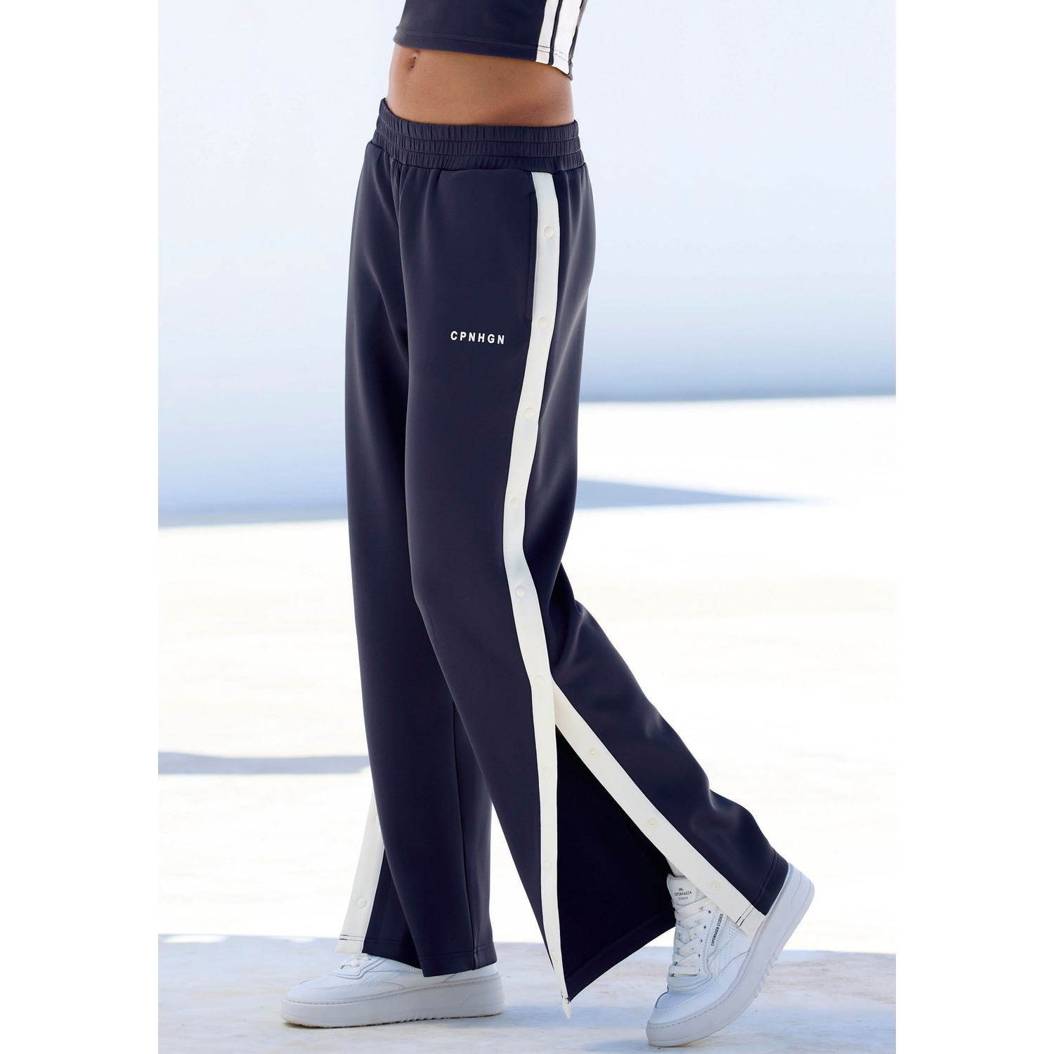 COPENHAGEN STUDIOS Relaxhose Damen navy Gr.XL (48/50) von COPENHAGEN STUDIOS