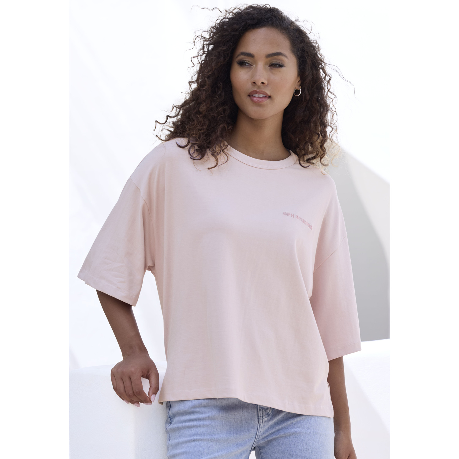 COPENHAGEN STUDIOS Oversize-Shirt Damen soft violet Gr.M (38) von COPENHAGEN STUDIOS