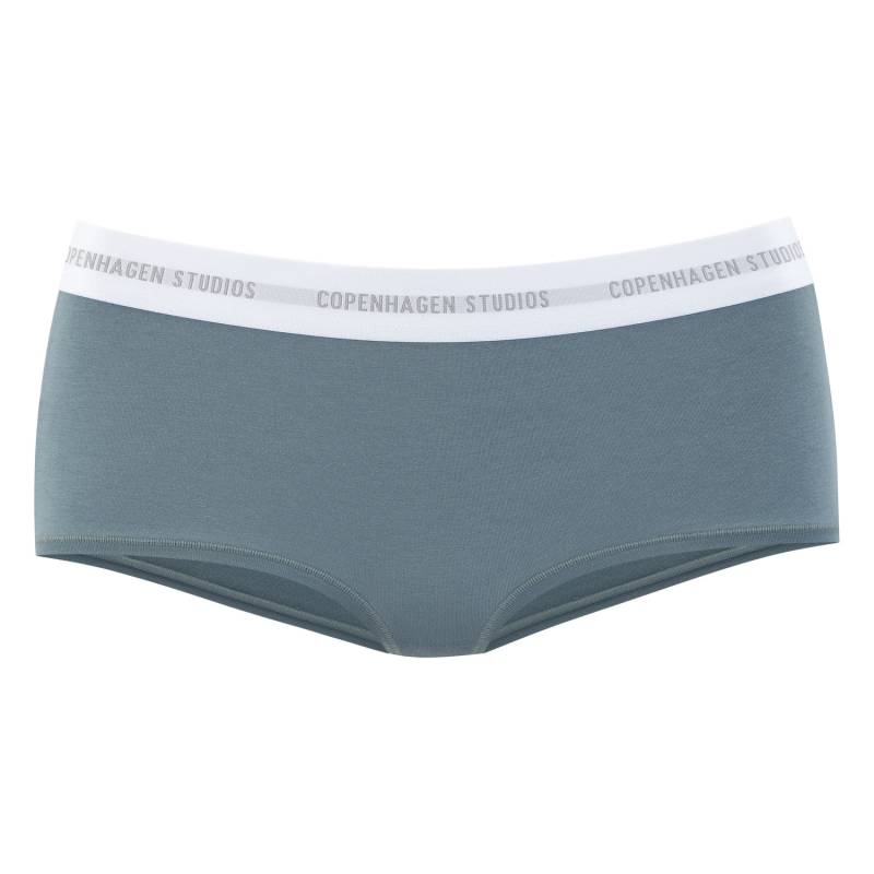 COPENHAGEN STUDIOS Panty Damen teal Gr.L (40) von COPENHAGEN STUDIOS